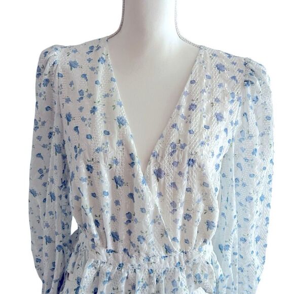 One33 Social Cutout Floral Mini Dress Size 12 - Picture 7 of 10